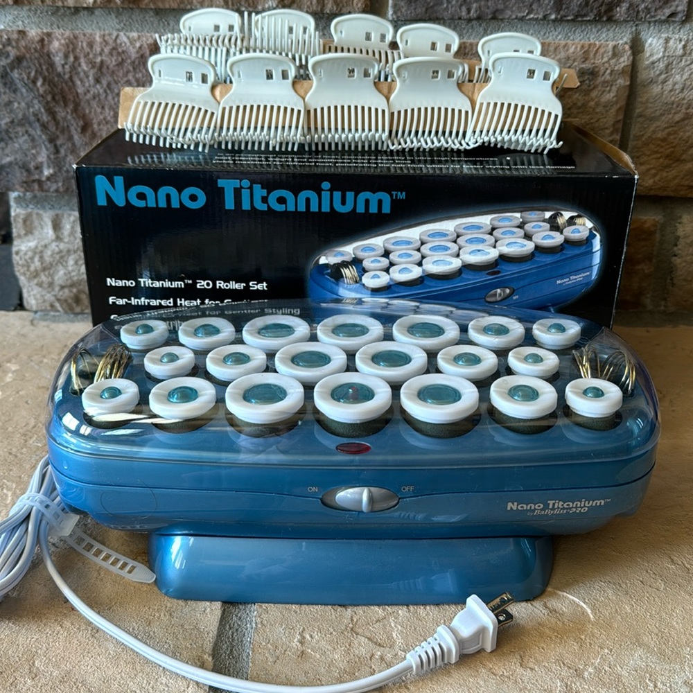 Babyliss Pro Nano Titanium Professional 12 Jumbo Roller Set